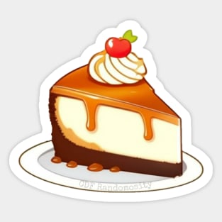 Caramel Cheesecake Sticker